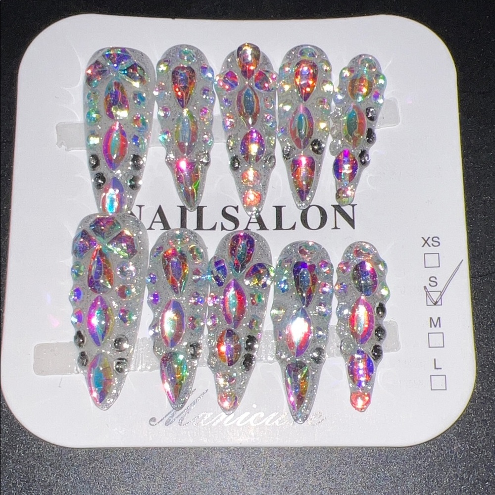 Holographic Nail Art Set